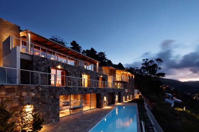 Housing category finalist: Scarborough House, Sumner, Christchurch by Athfield Architects.