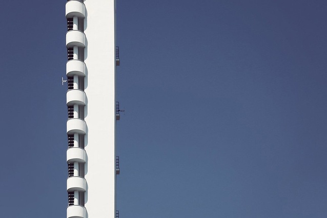 Exteriors category: Photographer: Sebastian Weiss. Building: Olympic Stadium, Helsinki, Finland. Architect: Yrjo Lindegren and Toivo Jantti.