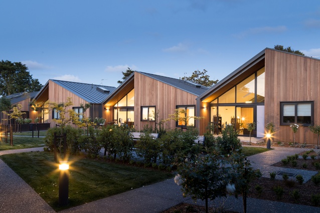 Housing – Multi-Unit category finalist: Mary Potter Apartments, St Albans, Christchurch by Warren and Mahoney Architects.