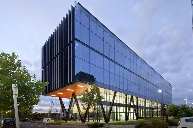 Commercial category finalist: Quad 7, Auckland by Warren and Mahoney Architects.