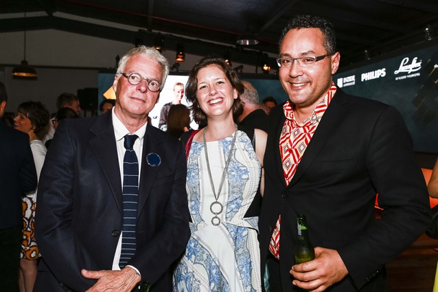 L: Pip Cheshire of Cheshire Architects, R: Andrew Tu'inukuafe of Creative Spaces.